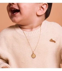 Alfiler Bebé Osito Nube Oro Amarillo 18K<Alda Joyeros Cheap