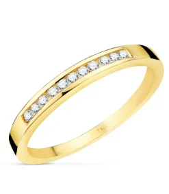 Alianza Aida Oro 18K Diamantes 0.150 Qts<Alda Joyeros Cheap