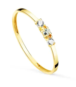 Anillo Always Oro Amarillo 18K Aguamarina<Alda Joyeros Store