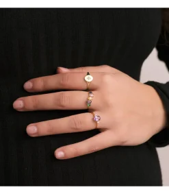 Anillo Amatista Glow Oro 18K<Alda Joyeros Fashion