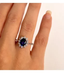 Anillo Eowyn Oro 18K Zafiro Y Diamantes<Alda Joyeros New
