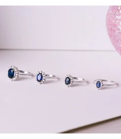 Anillo Galadriel 18K Zafiro 2.47 Q Diamantes<Alda Joyeros Flash Sale