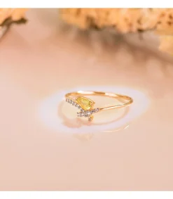 Anillo Meraki Oro 18K Lazo Peridoto<Alda Joyeros Best Sale