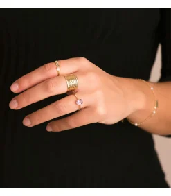 Anillo Princess Topacio Azul Oro Amarillo 18K<Alda Joyeros Hot