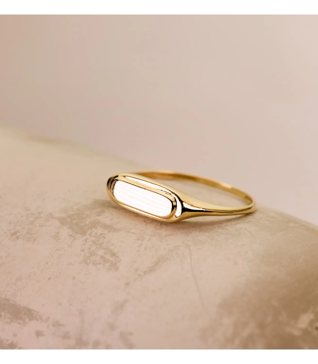Anillo Sello Arc Oro 18K<Alda Joyeros Best