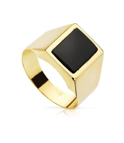 Anillo Sello Guido Oro Amarillo 18K Piedra Onix<Alda Joyeros Clearance