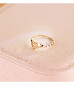 Anillo Sello Mujer Crush Oro 18K<Alda Joyeros New
