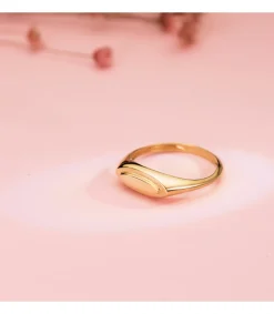 Anillo Sello Ojival Oro 18K<Alda Joyeros New