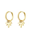 Aros Colgante Punk Oro Amarillo 18K<Alda Joyeros Best