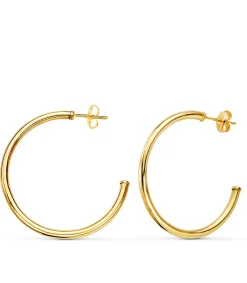 Aros De Oro 18K Abiertos 30 Mm<Alda Joyeros Best Sale