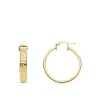 Aros Greca Oro Amarillo 18 K Huecos 20 Mm<Alda Joyeros New
