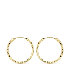 Aros Huecos Redondos Oro Amarillo 18 K 20Mm<Alda Joyeros New