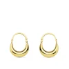 Aros Morcilla Oro Amarillo 18K 15 Mm<Alda Joyeros Discount