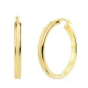 Aros Mujer Ice Oro Amarillo 18K 30 Mm<Alda Joyeros Store