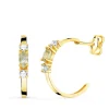 Aros Paradise Oro Amarillo 18K Aguamarina<Alda Joyeros Outlet