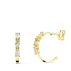 Aros Paradise Oro Amarillo 18K Marquise Aguamarina<Alda Joyeros New
