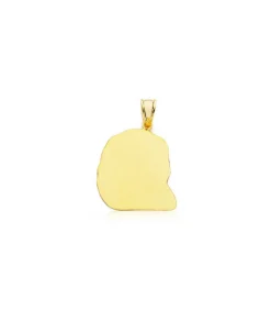Cabeza Cristo Yacente 18 Ktes 23X21Mm<Alda Joyeros Fashion