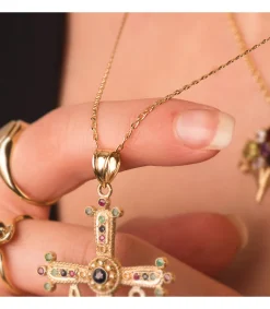Cadena Ancla Oro 18K 1.5Mm 50Cm<Alda Joyeros Online