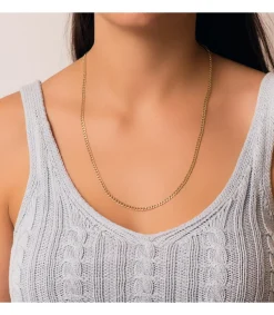 Cadena Barbada 3.5 Mm Oro 18K 60 Cm<Alda Joyeros Cheap