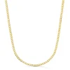 Cadena Barbada 2.5 Mm Oro 18K 50 Cm<Alda Joyeros Store