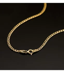 Cadena Barbada 2.5 Mm Oro 18K 50 Cm<Alda Joyeros Store