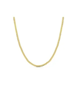 Cadena Barbada 2.5 Mm Oro 18K 60Cm<Alda Joyeros Best
