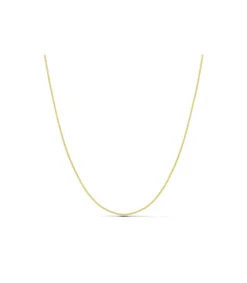 Cadena Barbada 1Mm Oro 18 K 50Cm<Alda Joyeros Fashion