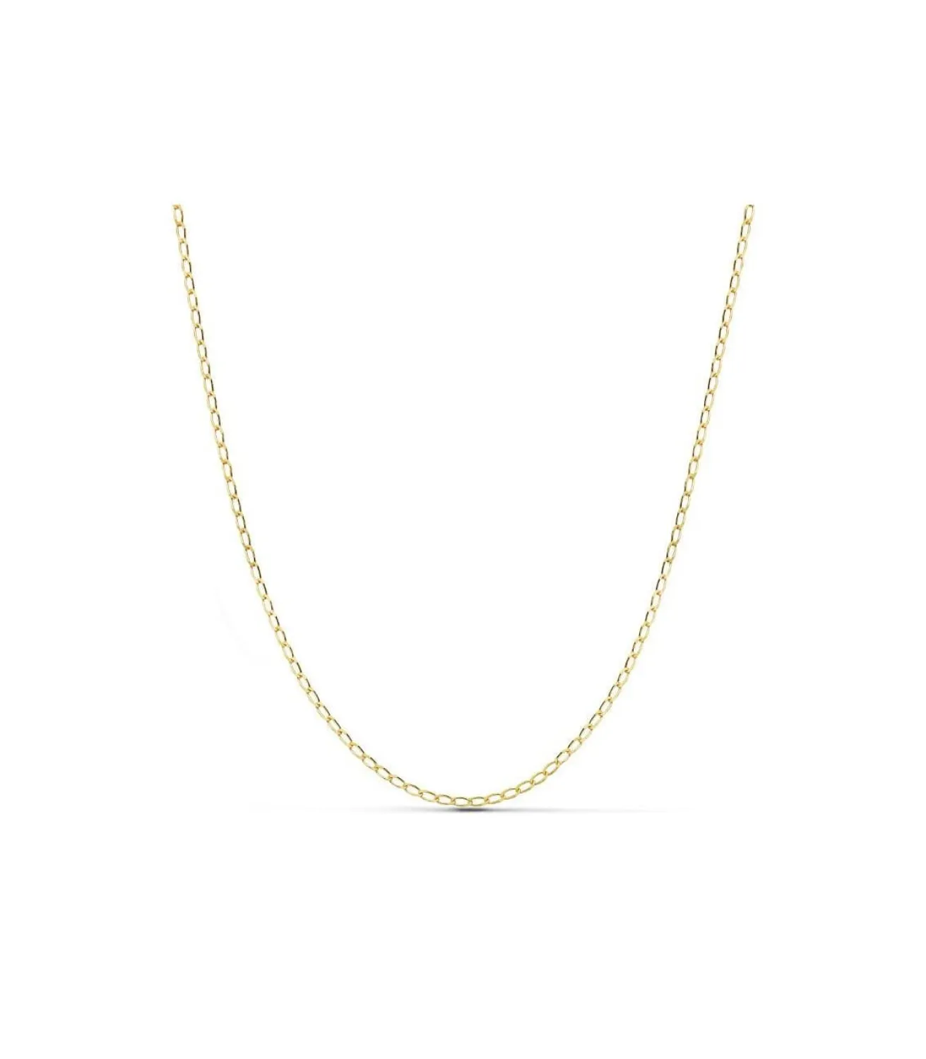 Cadena Bilbao 0.9 Mm 18 Ktes 50Cm<Alda Joyeros Flash Sale