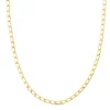 Cadena Bilbao Plana 3.5 Mm Oro 18K 60 Cm<Alda Joyeros Fashion