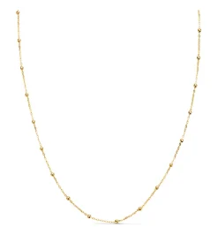 Cadena Bolitas Forzada 45Cm Oro 18K<Alda Joyeros Online