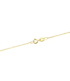 Cadena Choker Forzada Cubos 1 Mm 18K 38Cm<Alda Joyeros Hot