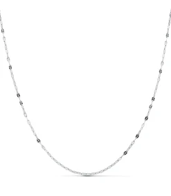 Cadena Diamantada Oro Blanco 18K 1,5 Mm 40Cm<Alda Joyeros Outlet
