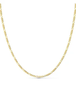 Cadena Figaro Oro Amarillo 18K 2Mm 50Cm<Alda Joyeros Fashion