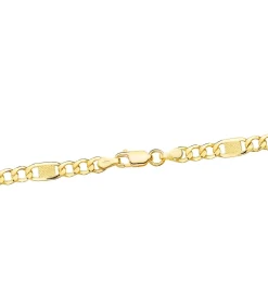 Cadena Figaro Tallada Oro Amarillo 18K 5 Mm 60Cm<Alda Joyeros Sale