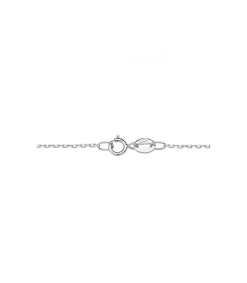 Cadena Forzada 18 K Oro Blanco 50 Cm<Alda Joyeros New