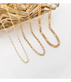Cadena Forzada 1 Mm 18 Ktes 50Cm<Alda Joyeros Best Sale