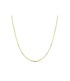 Cadena Forzada 1.5Mm Oro 18 K 60Cm<Alda Joyeros Sale