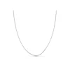 Cadena Oro Blanco Barbada 1 Mm 45Cm<Alda Joyeros Store