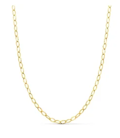 Cadena Oro 18K 2.5 Mm 45 Cm Forzada Tallada<Alda Joyeros Cheap