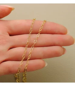Cadena Oro 18K 2.5 Mm 40 Cm Forzada Tallada<Alda Joyeros Cheap