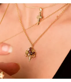 Colgante Arbol De La Vida Piedras Oro 18K<Alda Joyeros Hot