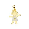 Colgante Baby Niña 18 Ktes<Alda Joyeros Shop