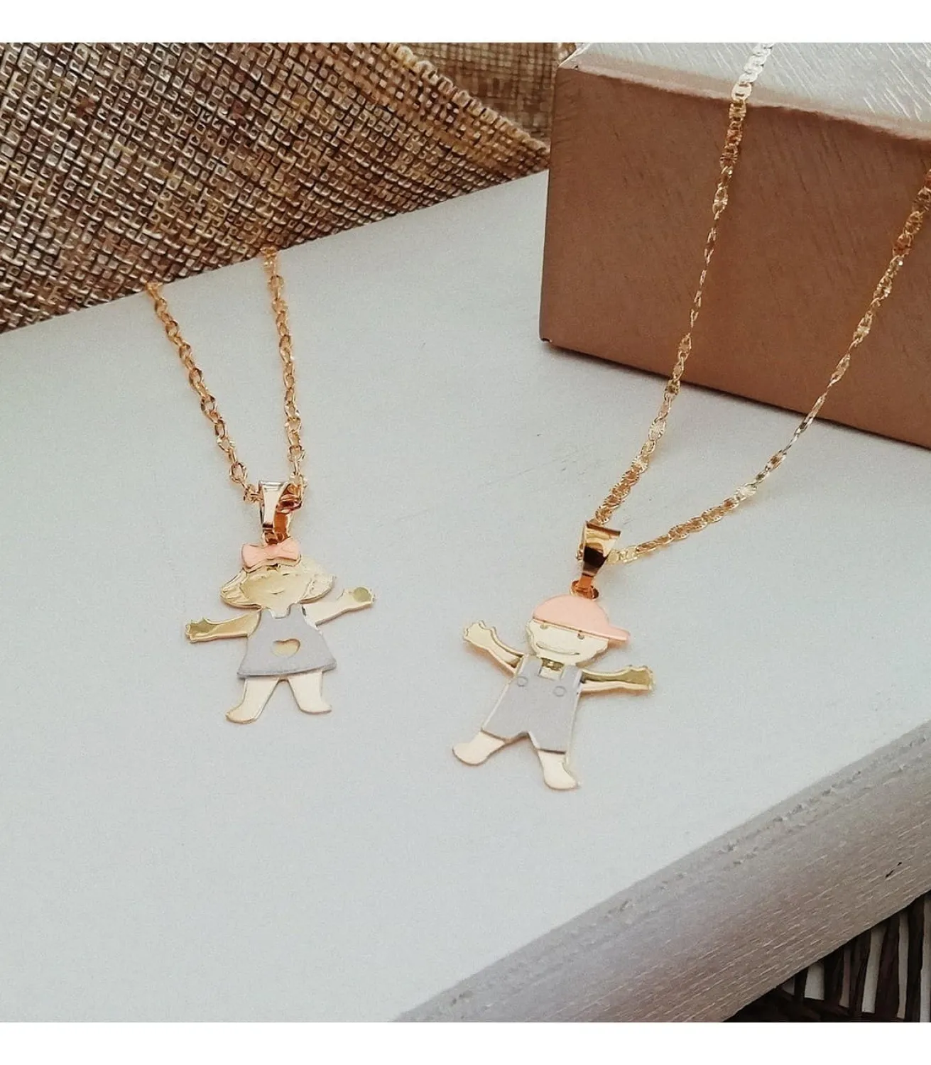 Colgante Baby Niña 18 Ktes<Alda Joyeros Shop