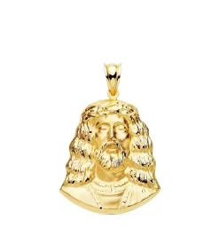 Colgante Busto De Cristo Oro Amarillo 18K 30 Mm<Alda Joyeros Cheap