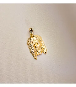 Colgante Cabeza Cristo Oro Amariilo 18K 23Mm<Alda Joyeros Cheap