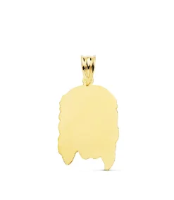 Colgante Cabeza Cristo Oro Amariilo 18K 23Mm<Alda Joyeros Cheap