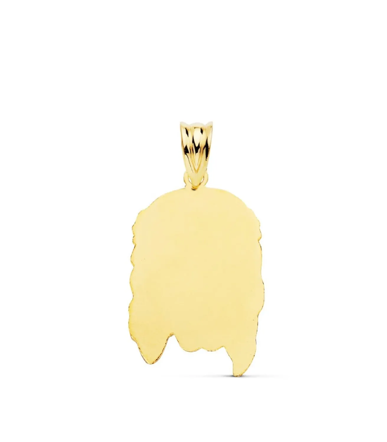 Colgante Cabeza Cristo Oro Amariilo 18K 23Mm<Alda Joyeros Cheap