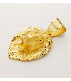 Colgante Cabeza Leon Oro Amarillo 18K<Alda Joyeros Best