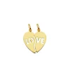 Colgante Corazon Love 18 Ktes<Alda Joyeros Fashion