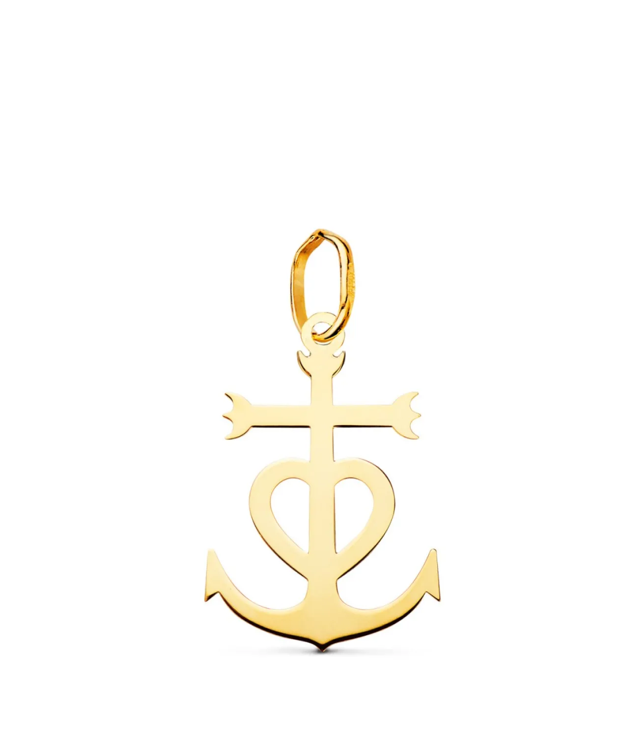 Colgante Cruz De Camarga 17Mm Oro 18K<Alda Joyeros Cheap
